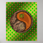 Poster Virgo & Wood Dragon (Devant)