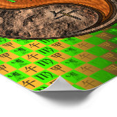 Poster Virgo & Wood Horse (Coin)