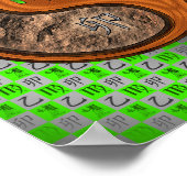 Poster Virgo & Wood Rabbit (Coin)