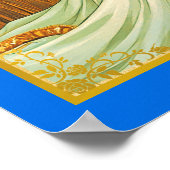 Poster Virgo Zodiac Beauty Under a Night Sky (Coin)