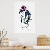 Poster Virgo Zodiac Star (Cuisine)