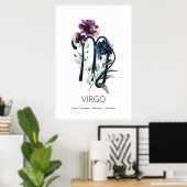 Poster Virgo Zodiac Star (Bureau à domicile)