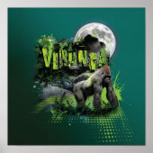Poster Virunga Mountain Gorilla (Devant)