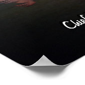 Poster "Vis ta vie" coucher de soleil de Tecumseh Dreamca (Coin)