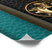 Poster "Vis ta vie" par le chef Tecumseh (Coin)