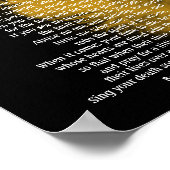 Poster "Vis ta vie" Plumes d'or, chef Tecumseh (Coin)