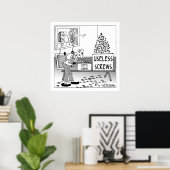 Poster Vis utiles et inutiles (Bureau à domicile)
