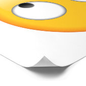 Poster Visage avec les yeux roulants - Emoji (Coin)