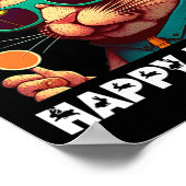 Poster Visage Bunny Avec Sungles Garçons Hommes Enfants F (Coin)