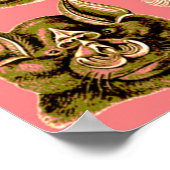 Poster Visage de chaume (Coin)