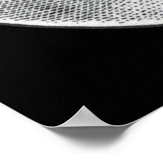 Poster Visage de la lune (Coin)