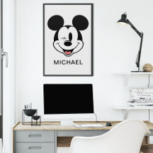 Visage de la souris Disney Mickey personnalisée