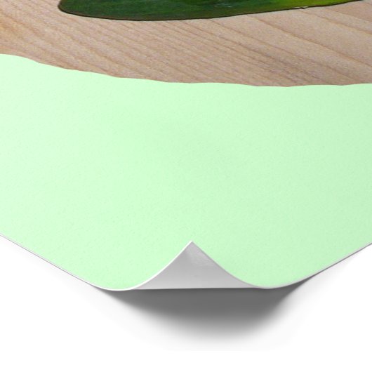 Poster Visage de Veggie (Coin)