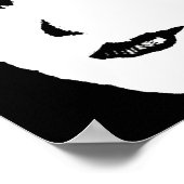 Poster Visage Déplaisant (Coin)