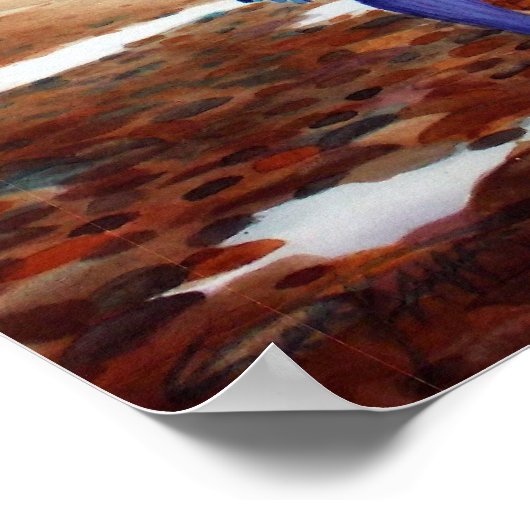 Poster Visage désactivé (Coin)