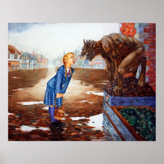 Poster Visage désactivé (Devant)