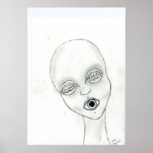 Poster Visage doux