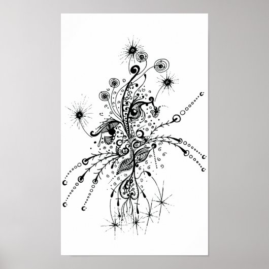 Poster Visage du poisson (Devant)