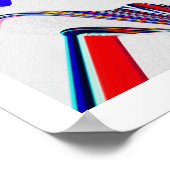 Poster Visage d'un alien (Coin)