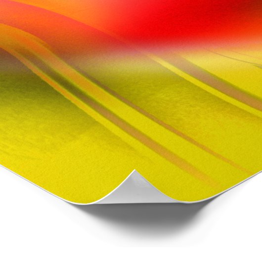 Poster Visage d'une femme psychédélique (Coin)