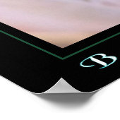 Poster Visage papillon (Coin)