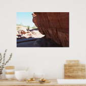 Poster Visage Red Rock (Cuisine)
