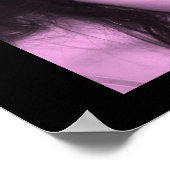 Poster visage rose (Coin)