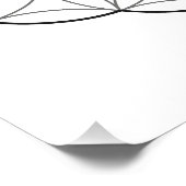 Poster Visage sacré - Arcturien, Bl-Tr. (Coin)