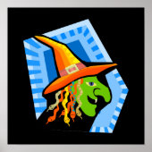 Poster visage sorcier (Devant)