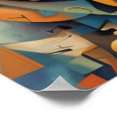 Poster Visage souriant (Coin)