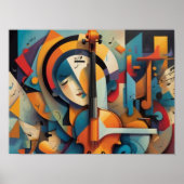 Poster Visage souriant (Devant)