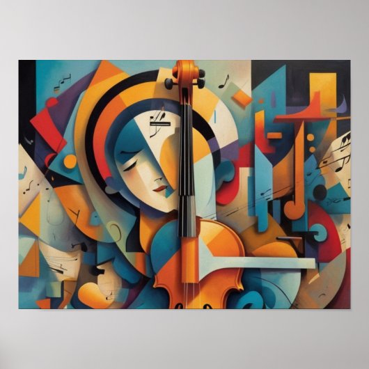 Poster Visage souriant (Devant)