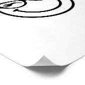 Poster Visage souriant (Coin)