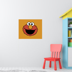 Poster Visage souriant d'Elmo