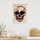 Poster Visage sous le visage 4 (Cuisine)