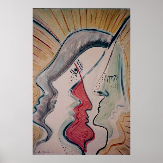 Poster Visages 12 (Devant)
