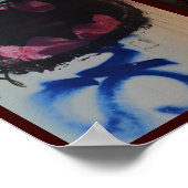 Poster visages de grafitti (Coin)