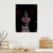 Poster Visages de la déesse - Le Maiden (Cuisine)