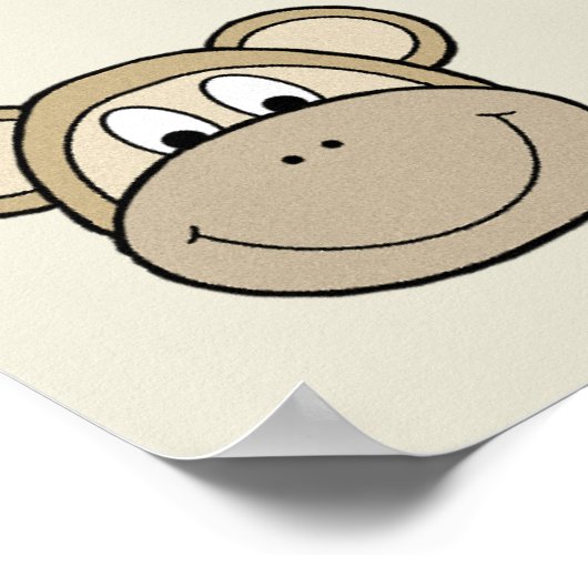 Poster Visages de singes (Coin)