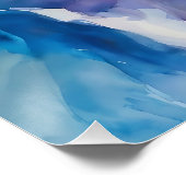 Poster Visages des femmes - Peinture aquarelle (Coin)