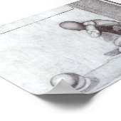 Poster Visages et figures Mini-affiche (Coin)