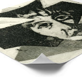 Poster Visages et figures Mini-affiche (Coin)