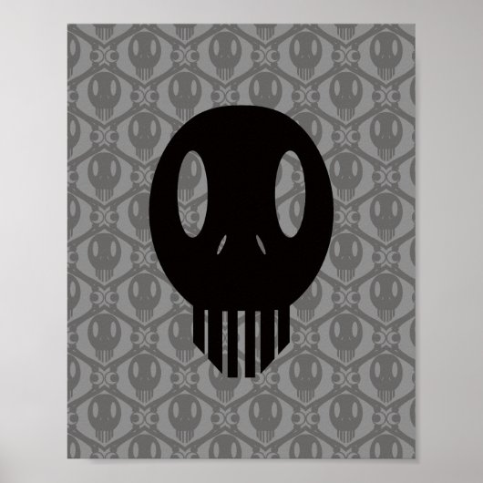 Poster Visages morbides (Devant)