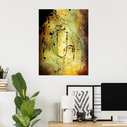 Poster viseur (Bureau à domicile)