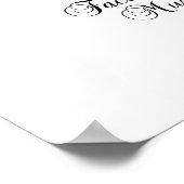 Poster Visez l'affiche musicale Imprimer (Coin)