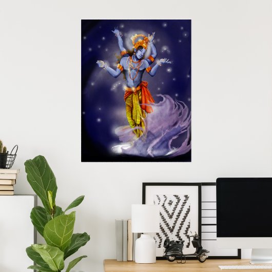 Poster Vishnu (Bureau à domicile)