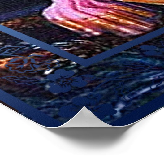 Poster Vishnu & Lakshmi (Coin)