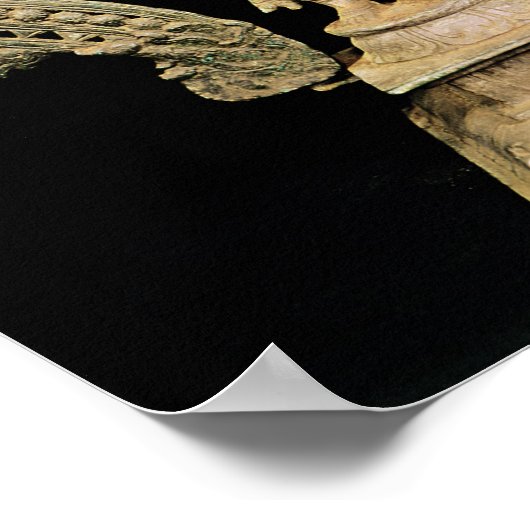 Poster Vishnu, Late Chola (Coin)