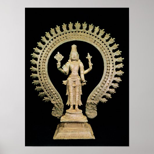 Poster Vishnu, Late Chola (Devant)