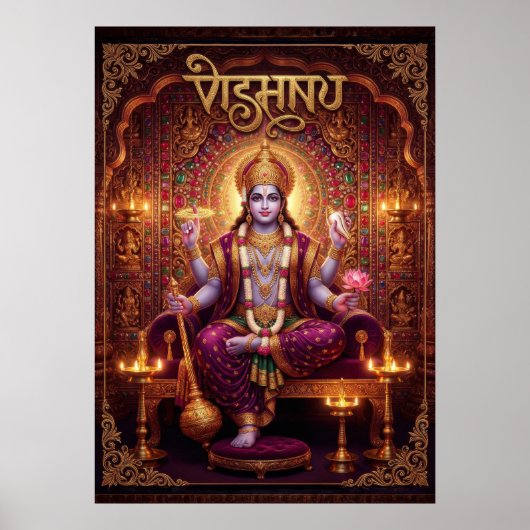 Poster Vishnu V04 (Devant)